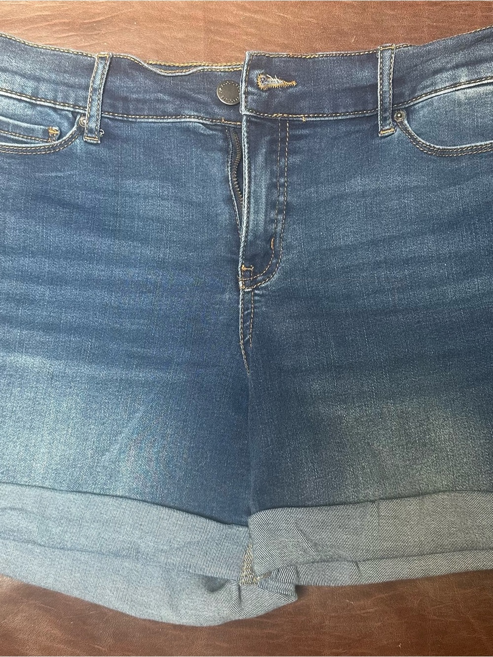 Juicy Couture Blue Denim Jean Shorts